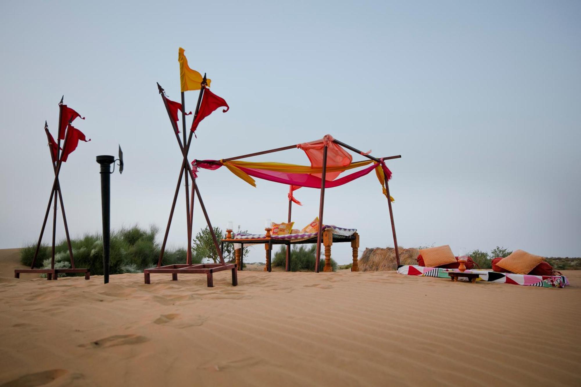 Hotel Nomads Heaven Desert Camp Jaisalmer Extérieur photo