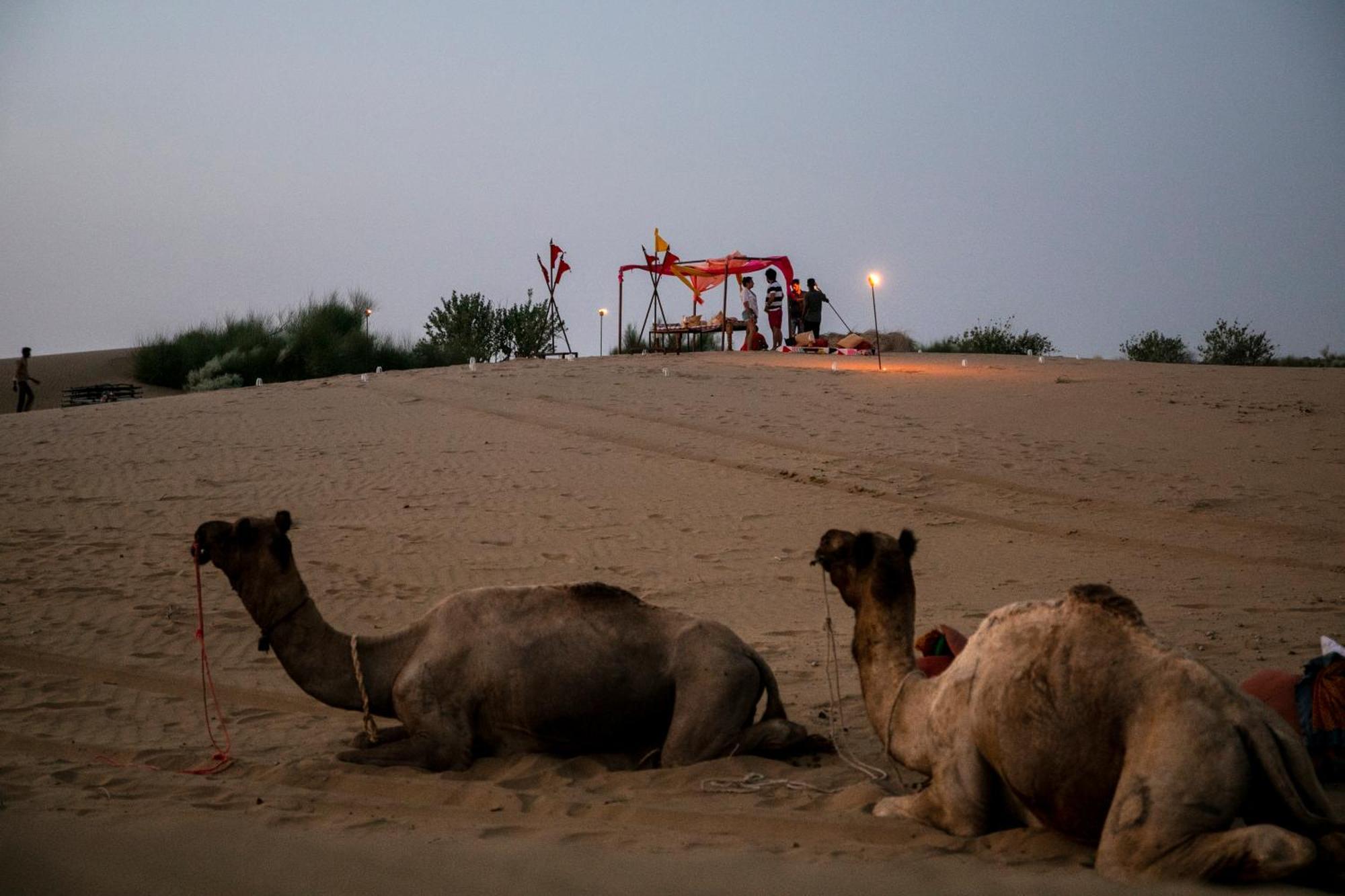 Hotel Nomads Heaven Desert Camp Jaisalmer Extérieur photo