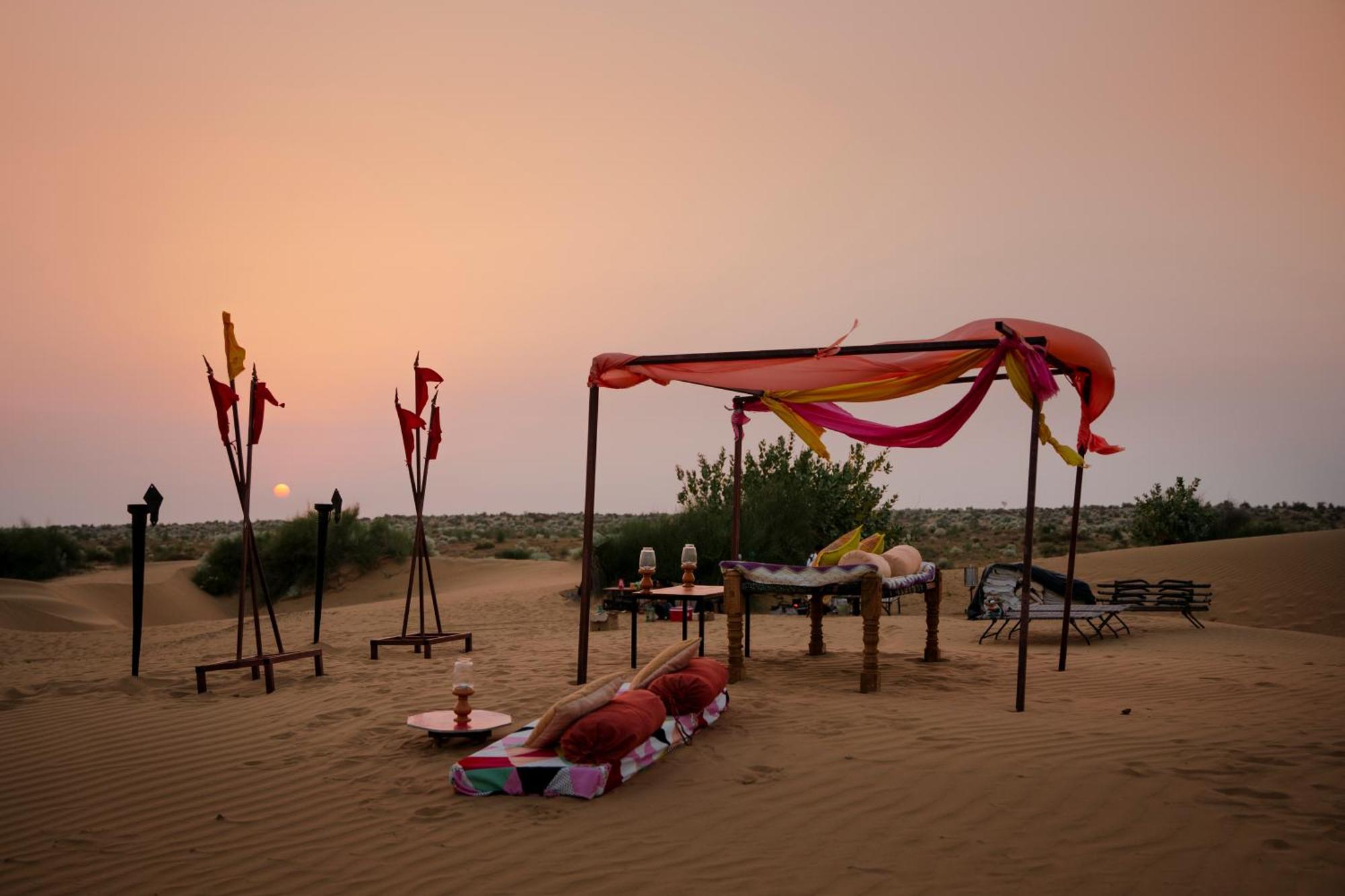 Hotel Nomads Heaven Desert Camp Jaisalmer Extérieur photo