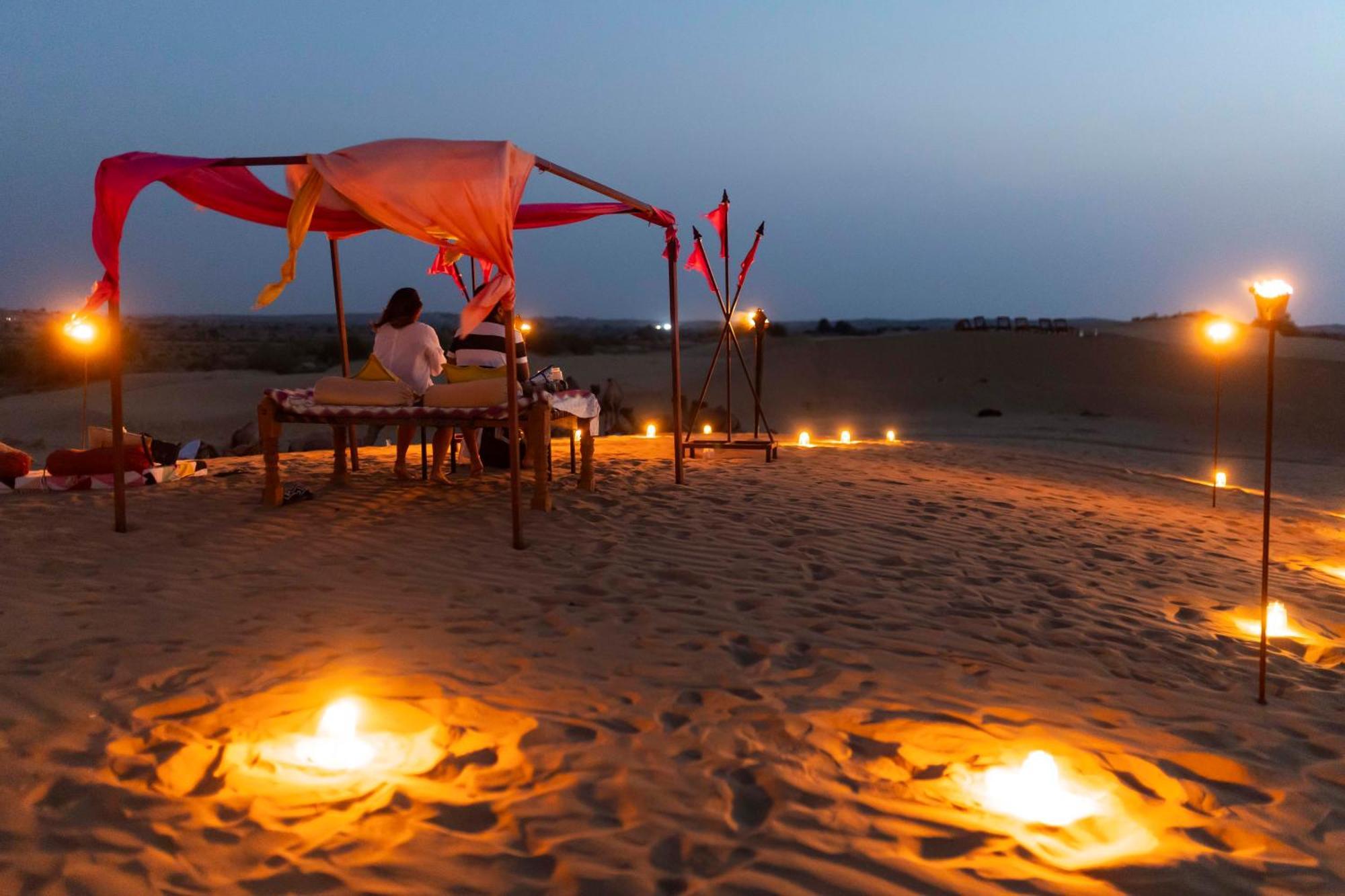 Hotel Nomads Heaven Desert Camp Jaisalmer Extérieur photo