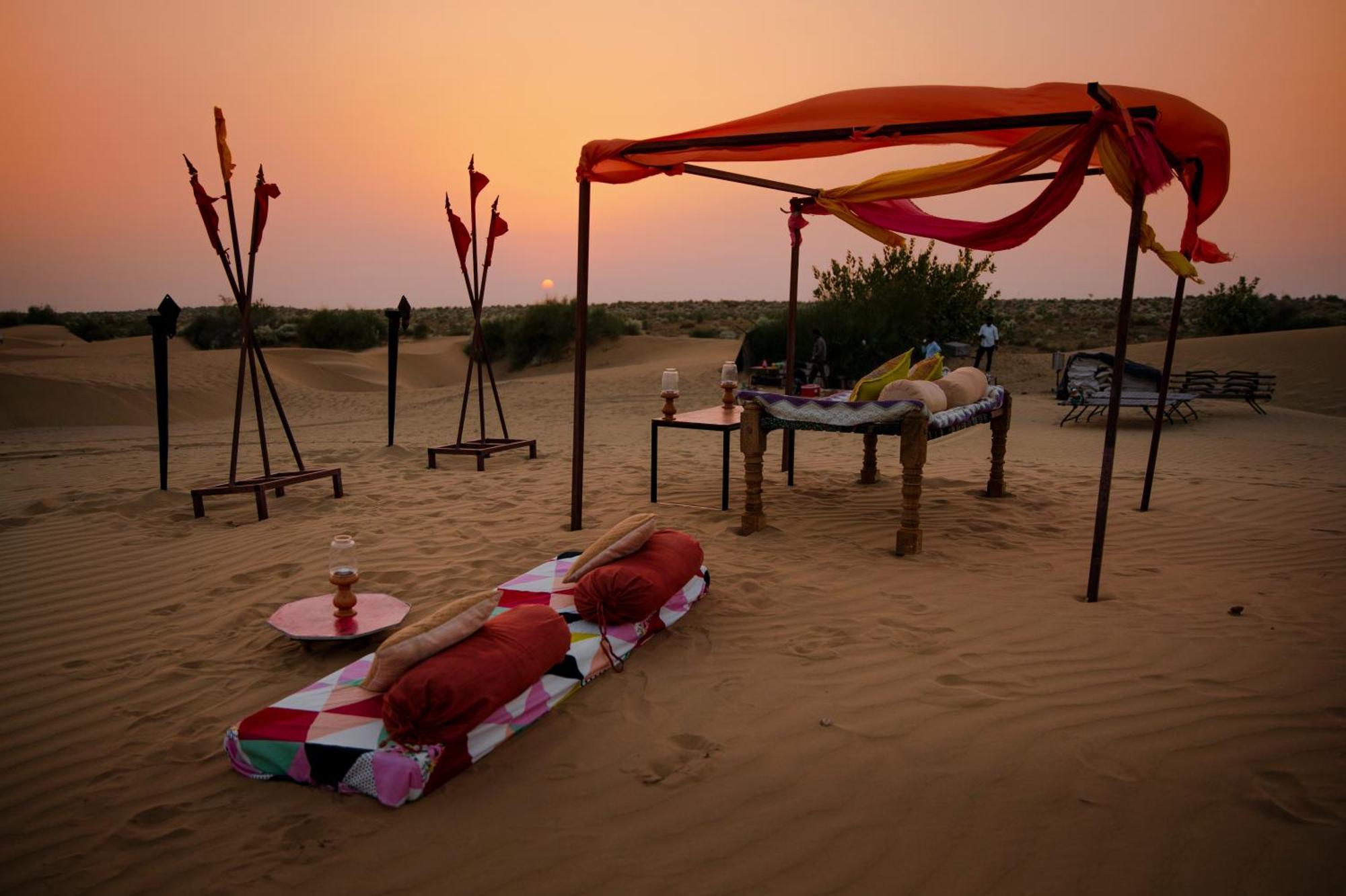 Hotel Nomads Heaven Desert Camp Jaisalmer Extérieur photo